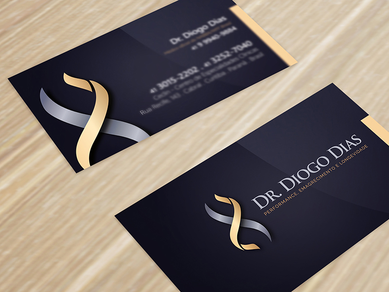 CARTÃO DE VISITA . DR DIOGO DIAS